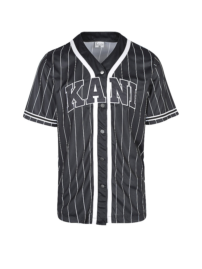 KARL KANI Shirt Serif schwarz | XS